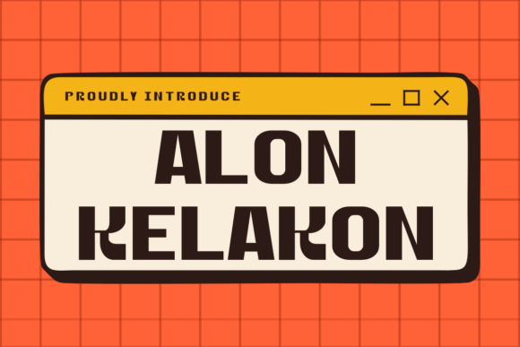 Alon Kelakon: A Sweet Sans Serif Font for Creative Projects