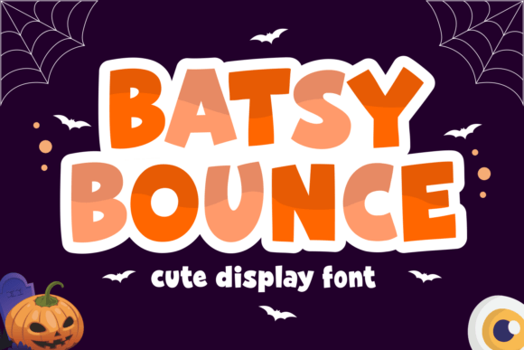 Batsy Bounce Font: A Playful Typeface for Halloween Fun