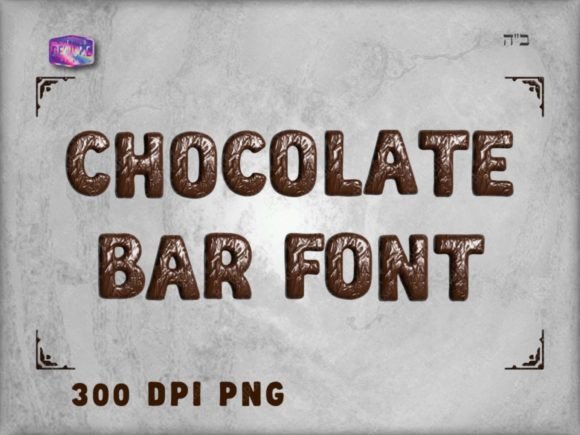 Chocolate Bar Font: A Fun 3D Typeface for Creative Projects