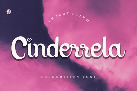 Cinderrela Font: A Friendly Handwritten Typeface for Creative Projects