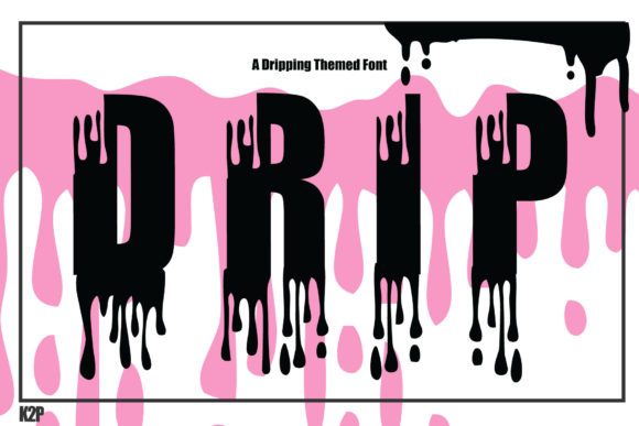 Dripx Font: A Bold Display Typeface for Authentic Designs