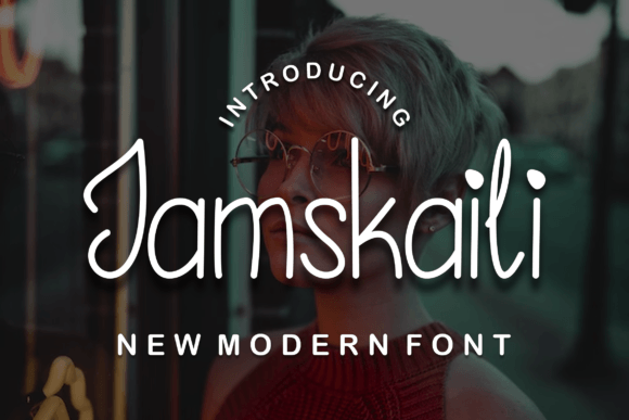 Jamskaili Font: Elegant Handwritten Style for Modern Designs