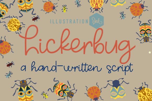 Lickerbug Font: A Handcrafted Touch for Your Designs