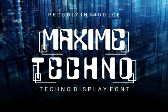Maxime Techno Font: Your Gateway to Digital Design