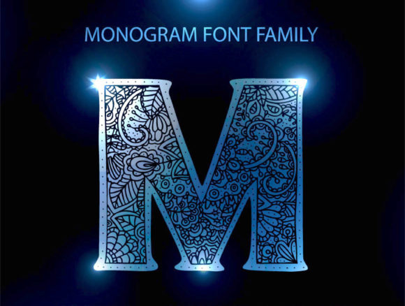 Monogram Font Family: Elegant & Ornate Typography