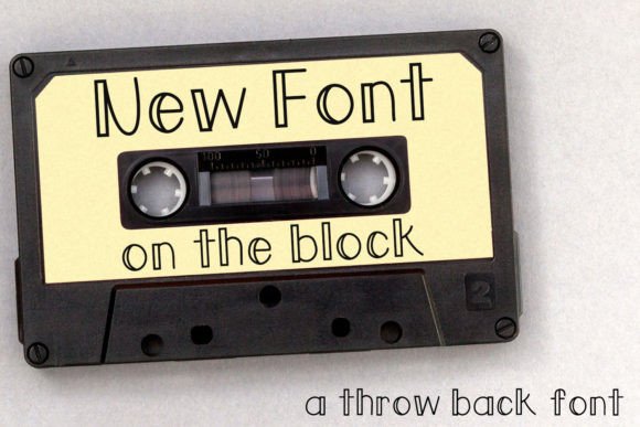 New Font on the Block: A Fun Handwritten Typeface