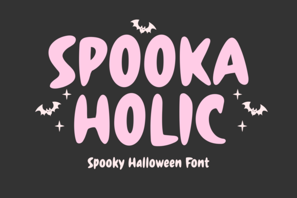 Spooka Holic: A Fun and Spooky Display Font for Halloween