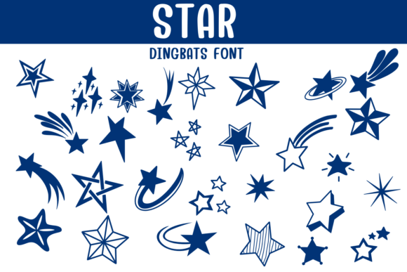 Star Font: Celestial Dingbats for Creative Projects