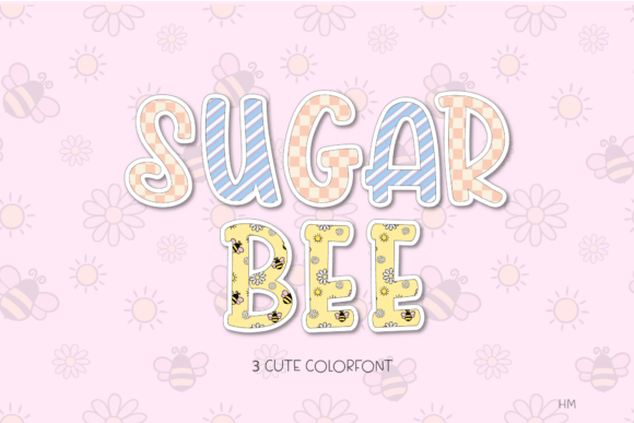 Sweeten Your Designs with the Charming Sugar Bee Font