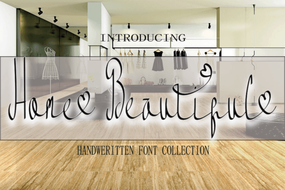 The Elegant Handwritten Touch of Home Beautiful Font